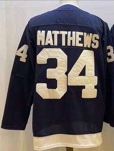 OEM Customizable Ice Hockey Jerseys Set Custom Made Team Hockey Wear Uniforms 100% Polyester Heat-Transfer Printed - Product Image 3