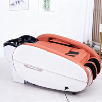 Chaise de lavage de cheveux de salon de beauté, massage thaïlandais, mobilier de salon de coiffure haut de gamme, chaise de lavage moderne, lit de luxe, thérapie capillaire musicale