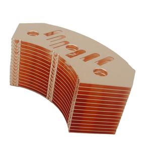 कस्टम प्रगतिशील मुद्रांकन और मुड़ा ढेर में गर्मी सिंक पंख तांबे या एल्यूमीनियम का बना है। - Product Image 3