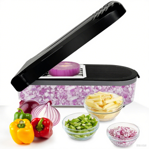 बीपा फ्री मल्टीफंक्शनल रसोई उपकरण प्याज की 1 सब्जी कटर में 13-1 सब्जी कटर के लिए - Product Image 2