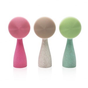 Brosse nettoyante électrique 2-en-1 pour le visage, fonctionnement manuel, outil de nettoyage du visage et de soin de la peau - Product Image 3