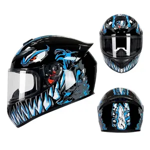 Latest dot certified motorcycle helmet dot approved abs full face helmet crash motorcycle accessories cascos de motos off road