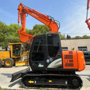 Mini-pelleteuses HITACHI ZX70 de 7 tonnes avec moteur Isuzu Modèle japonais mobile sur chenilles - Product Image 3