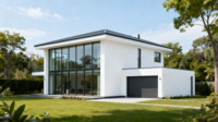 Villa préfabriquée moderne de luxe sur mesure à deux étages, 234 chambres et 1 cuisine, structure en acier léger, maison modulaire moderne
