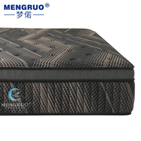 Matelas orthopédique respirant de luxe pour hôtel, fabrication OEM/ODM, style européen, surmatelas compressible, taille double, garantie 10 ans