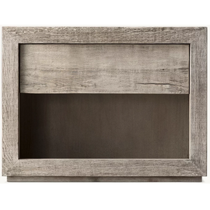 Table de chevet moderne en bois noir pour chambre à coucher, salon, hôtel et bar à domicile, meuble polyvalent pour la maison - Product Image 3