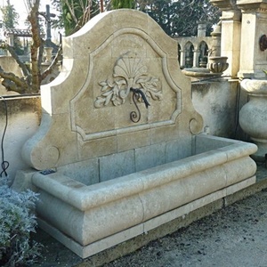 Fontana da <span class=keywords><strong>Giardino</strong></span> Greca Moderna in Pietra, Decorazione Esterna in Marmo su Misura per Parchi e Ville, Elemento Acquatico Antico Personalizzato - Product Image 4