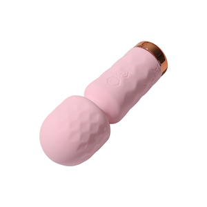 Hete Aanbieding Fabrieksgroothandel Erotische 10 Frequentie Mini Formaat Roze Lady Wand Massager Vrouwelijke Masturbator Seks Speelgoed - Product Image 2