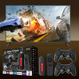 Q9 Pro Game Stick 4k GD10 Plus với bộ điều khiển có thể sạc lại P3 2.4G Gamepad không dây máy chơi game video Cổ Điển Retro - Product Image 3