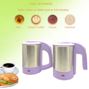 เครื่องใช้ไฟฟ้าขนาดเล็กยอดนิยมปี 2024 กาต้มน้ำสแตนเลสขนาด 0.5 ลิตร - Product Image 5