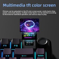WK75 New Factory Direct Tri-mode RGB LED 75% Mechanical Keyboard USB Type-C PBT Keycaps Kailh Red Switch Wireless PC Gaming