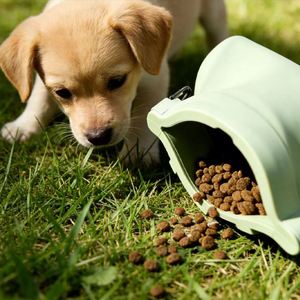 Riñonera Geométrica de Silicona para Mascotas, Impermeable, para Entrenamiento de Perros, con Logotipo Personalizado, para Paseos y Viajes al Aire Libre - Product Image 3