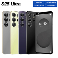 Smartphone Global Version S25 Ultra Android Layar 5.0 Inci Dual SIM Mendukung Google Play Store