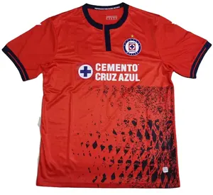Cruz Azul 3rd. Camiseta de fútbol uniforme camisas deporte