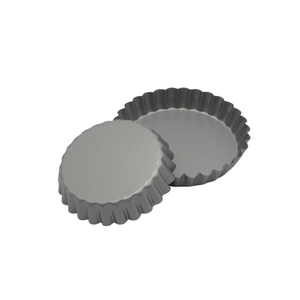 Molde para tarta redondo de 10 cm, revestimiento antiadherente duradero. Molde para Tartas, Quiches y Pizzas, Herramienta para Hornear y Repostería - Product Image 6