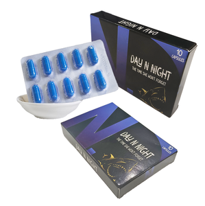 <b>Men's</b> Vitality Immune Support 10 Blue Capsules for <b>Men</b> Energy Management Herbal Supplement Providing Energy - Product Image 2