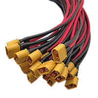 Connecteur XT60 Jaune XT60E-M XT60E-F Mâle Femelle 2P Cuivre Nylon Adaptateur d'alimentation CC IP67 pour Batterie Lipo RC Drone de Course FPV