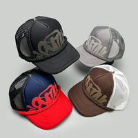 Gorra de béisbol unisex de malla con estampado de lazos Dobby y letras bordadas, a rayas, para primavera/verano, con protección solar