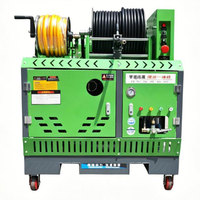 Nettoyeur haute pression pour canalisations d'égouts, diesel 37HP 200 bars, double bobine, 84 L/min, nettoyeur de canalisations