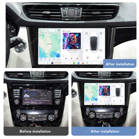 Radio con Reproductor Multimedia MEKEDE DUDU7 para Auto, con Pantalla 2K, Navegación GPS y Android Auto para Nissan X-Trail 2013-2017