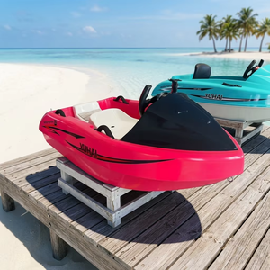 Jet ski en fibre de verre haute vitesse, 2 places, vitesse maximale de 48 km/h, moteur 2 temps de 18 kW, location pour sports nautiques - Product Image 6