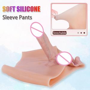 متجر ألعاب جنسية للبالغين: ألعاب محاكاة قابلة للارتداء من السيليكون للجنسين، ألعاب استمناء، قضيب اصطناعي، ألعاب محاكاة أنثوية - Product Image 5