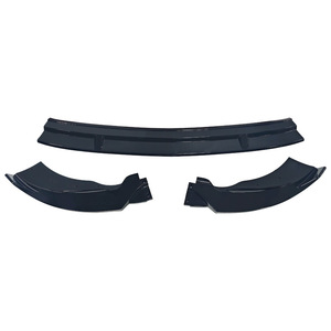 Lèvre avant et séparateur pour Mercedes-Benz Classe E W213 Sport Edition 2021-2023, 3 sections, noir brillant ABS - Product Image 5