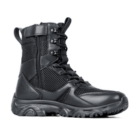 Bottes légères en maille respirante avec fermeture éclair pour l'été, idéales pour l'entraînement en extérieur, l'alpinisme et la randonnée