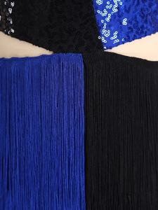 Traje de Baile Latino para Niñas de 6 a 16 Años, Mono para Actuaciones de Baile, Ropa de Baile para Fiestas de Baile Latino y Espectáculos - Product Image 4