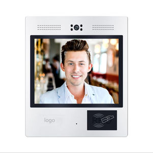 INNODA 12 pulgadas nuevo diseño pantalla táctil capacitiva sistema de intercomunicación Android con cámara RFID visión nocturna - Product Image 2