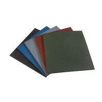 High Density 50x50cm Interlocking Gym Mats Einfache DIY-Installation Gummi bodenfliesen für Garage Home Workout Space EPDM