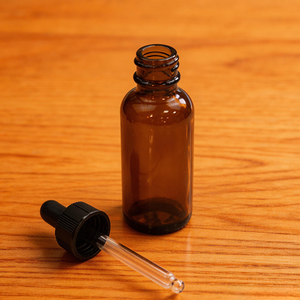 Flacon compte-gouttes en verre côtelé personnalisé de 5, 10, 15, 20, 30, 50, 100 ml (1 oz) pour huiles essentielles et emballage cosmétique - Product Image 5