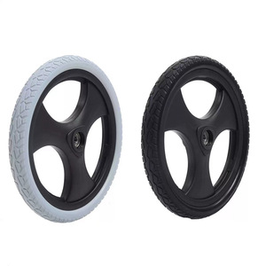 Ruedas para Silla de Ruedas Kaiyang Phoenix de 6, 8, 12 y 16 Pulgadas, Neumáticos Sólidos de PU para Scooters de Movilidad - Product Image 1