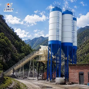 Centrale à béton mobile de 60 m3/h avec surveillance à distance et prix d'usine HZS60 - Product Image 1