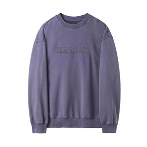 <span class=keywords><strong>Felpa</strong></span> <span class=keywords><strong>Oversize</strong></span> Vintage con Logo Patch <span class=keywords><strong>Viola</strong></span>, <span class=keywords><strong>Felpa</strong></span> Personalizzata con Ricamo, <span class=keywords><strong>Felpa</strong></span> Casual Effetto Lavato - Product Image 1