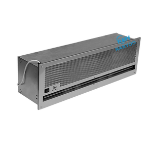 Rideau d'air de porte industrielle à flux centrifuge entièrement en métal pour porte haute - Product Image 1