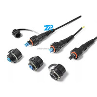 Cable de conexión CPRI SC LC/PC MPO, cable de conexión impermeable RRU BBU RRH, cable de fibra óptica, conector ODVA, cable de conexión FTTA ODVA