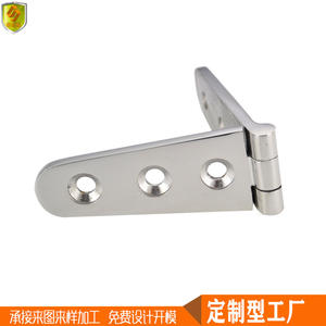 Charnières de porte en aluminium et laiton 160*28, charnières longues pliantes extensibles, charnières à battants épais avec matériau en zinc - Product Image 1