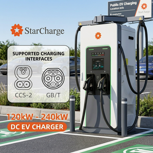 Support OEM ODM, stations de recharge au sol Starcharge Titan V5 UL CE 120kW 180kW 150-1000Vdc Plug and Play longue durée de vie - Product Image 1