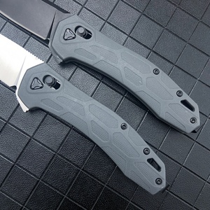 Couteau de poche industriel portable COVALENT 2042, couteau de survie, acier D2, extérieur, EDC, camping, pliable - Product Image 4