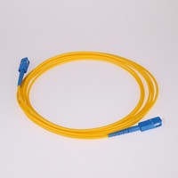 SC/FC/LC SFP 1 2 3 5 10 15 Metre Simplemode UPC/APC Özel Fiber Optik Patch Kablosu 1310/1550nm FTTH Projesi Doğrudan Tedarik