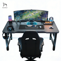 Table de jeu portable pliable en métal avec éclairage LED pour la vente en gros