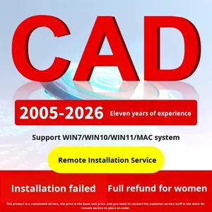 Software CAD Stock empresarial Instalación remota 2004-2026 Servicio personalizado 2025 Paquete de complementos Mac 2024 2023 M1 Edition - Product Image 3