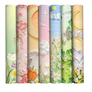 Creation of Time and Space Wall Covering Wallpaper Rectangle Self Adhesive Waterproof Moisture Proof Stain Resistant Protective - Product Image 3