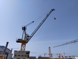 מנוף דחן QTD40 (WMD6T) עם זרוע באורך 23 מטר, מנוף בנייה כבד עם רכיב מנוע מרכזי, קיבולת של 6 טון, יעילות גבוהה - Product Image 4