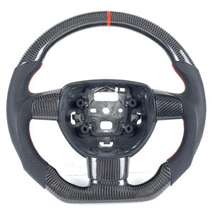 Para <span class=keywords><strong>Ford</strong></span> <span class=keywords><strong>Focus</strong></span> <span class=keywords><strong>MK2</strong></span> <span class=keywords><strong>ST</strong></span> 2007 2008 2009 2010 2011 2012 volante fibra de carbono pantalla LED personalización - Product Image 1