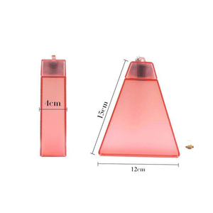 Bottiglia Da Bere Bouteilles de bouteille de boisson d'eau en plastique de forme unique personnalisées de 300ml avec bouchon à vis de corde - Product Image 5