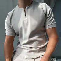 مخصص مطرزة قميص بولو أزياء قميص بولو s الرجال البيسبول طوق الرمز البريدي الجبهة قميص بولو عادي