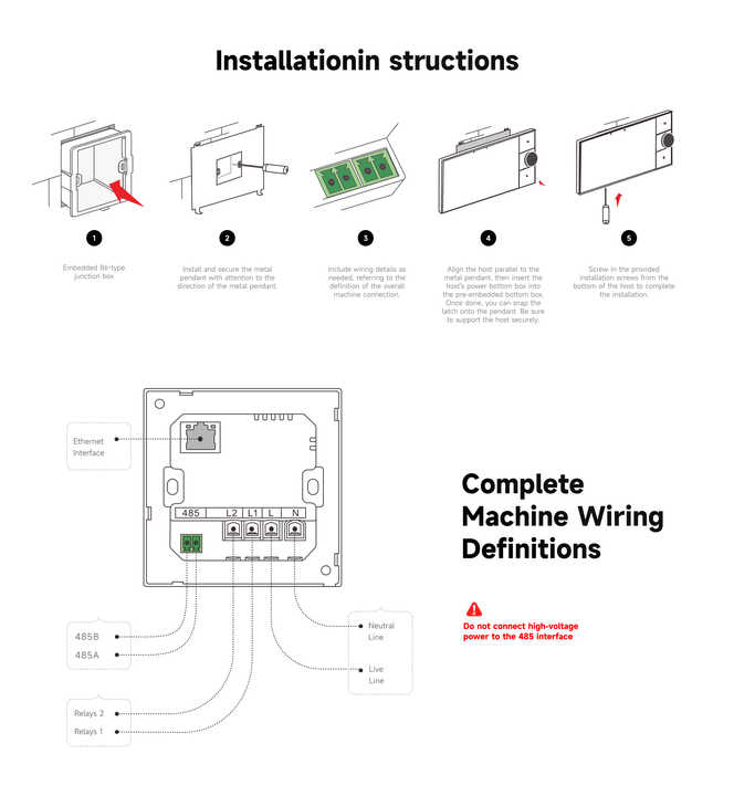 Tuya Smart Center Panel Zigbee Hub, 10