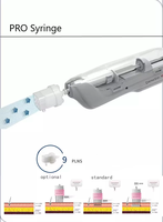 32g Hydra Tip Nine Pin Matrix, Marquages de graduation précis, Réglage précis, Chaque unité scellée individuellement, Stérilisé, Utilisation à domicile et en salon